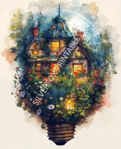 Light Bulb House